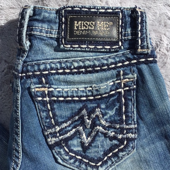Miss Me Saddle Stitch Bootcut Jeans 